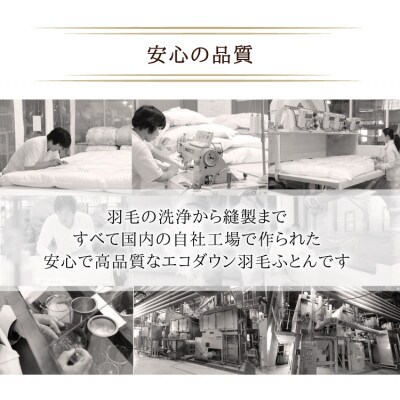 羽毛布団 シングル 150×210cm 日本製 リサイクルダウン 80%　ブルー