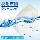 丸八真綿 羽毛布団　ザブザブ丸洗いクリーニング　1枚
