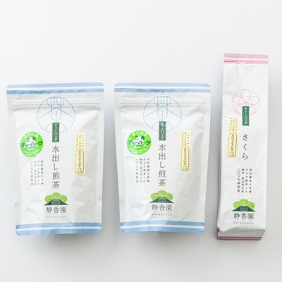 【発送月固定定期便】磐田市産・季節の深蒸し茶詰め合わせ全3回