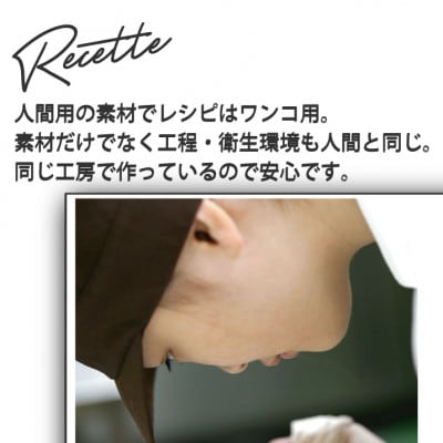 ハートの手作り犬用ケーキと人用キッシュ18cmのセット