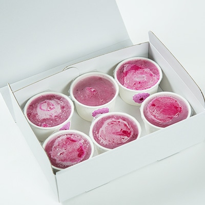 赤しそソルベ　70ml×6個入り