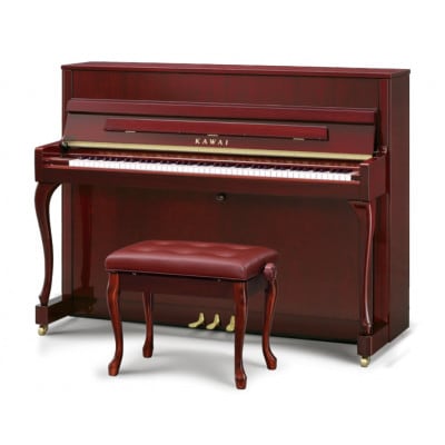 【ピアノ】カワイ KAWAI の新品アップライトピアノLD-200(マホガニー色)
