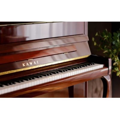 【ピアノ】カワイ KAWAI の新品アップライトピアノLD-200(ウォルナット色)