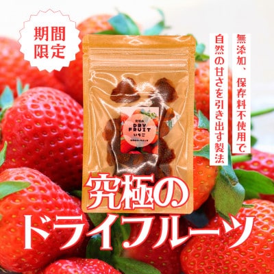 究極のドライフルーツ(いちご)