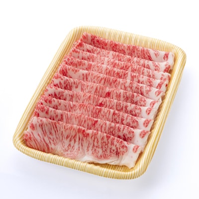 【さちふじ牛】柔らかく上品な味わいローススライス500g　和牛　ブランド牛　すき焼き・しゃぶしゃぶ