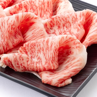 【さちふじ牛】柔らかく上品な味わいローススライス500g　和牛　ブランド牛　すき焼き・しゃぶしゃぶ