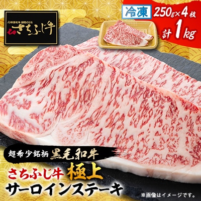 【さちふじ牛】極上サーロインステーキ250g×4枚セット　ブランド牛　和牛