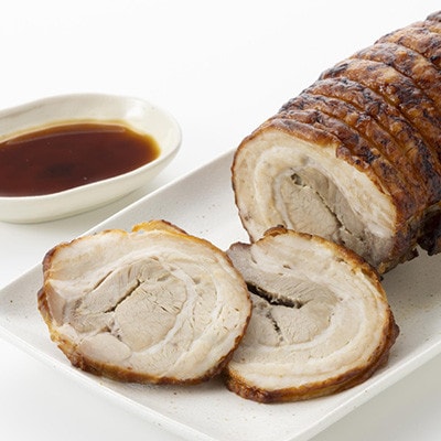 肉のプロが作った秘伝の味　手作りジューシーバラ焼豚 カナダ産　400g×1本
