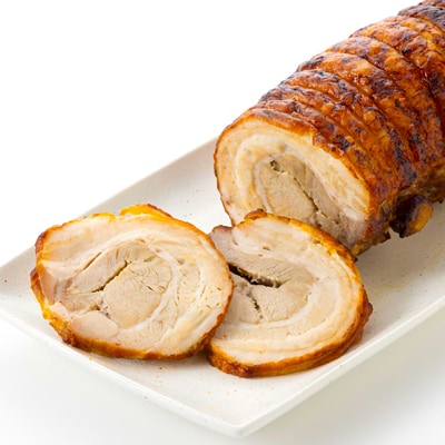 肉のプロが作った秘伝の味　手作りジューシーバラ焼豚 カナダ産　400g×1本