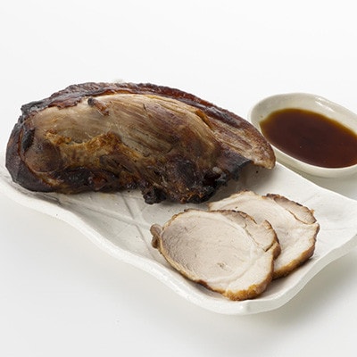 肉のプロが作った秘伝の味　手作りやわらかモモ焼豚 国産　400g×1本