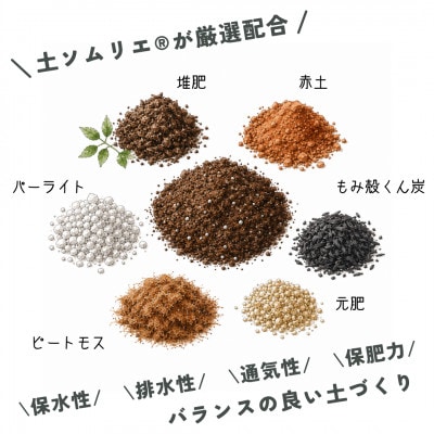 静岡県磐田市 土のソムリエ(R)監修 そのまま使える!花と野菜の「プレミアム培養土」 合計28L