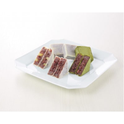 手焼ききんつば　3種詰め合わせギフト　21個入