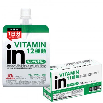 【毎月定期便】inゼリー マルチビタミン 6個入り(4か月連続お届け)2-A-4全4回