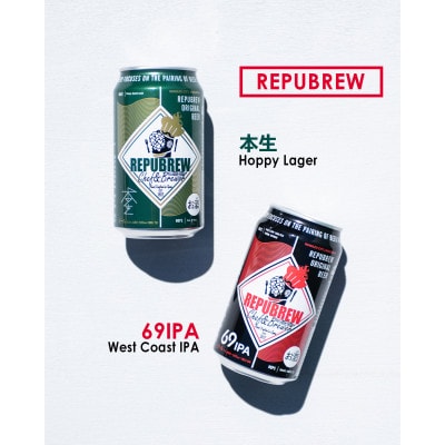 静岡産リパブリュークラフトビール6種類飲み比べセット　350ml×6本