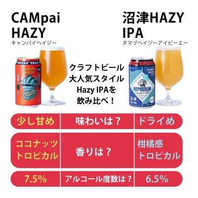 静岡産リパブリュークラフトビール6種類飲み比べセット　350ml×6本