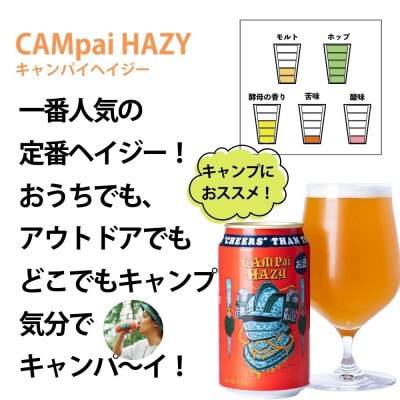 REPUBREWリパブリュークラフトビールCAMpai HAZYキャンパイヘイジー350ml×6缶