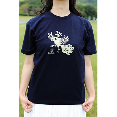 風水吉祥「朱雀Tシャツ」　【Lサイズ】