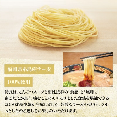 一蘭ラーメン生麺セット6食入【太宰府市】