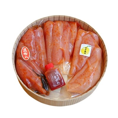 福岡県産　宝満明太子詰め合わせ　690g