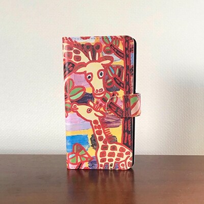 太田宏介スマホケース手帳型　キリンMサイズ