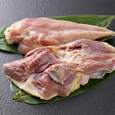 【毎月定期便】はかた地どりモモムネセット2kg(1kg×2p)(太宰府市)全12回