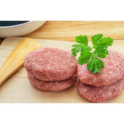 【毎月定期便】お肉屋さんの手ごね特上ハンバーグ【博多和牛入り】(太宰府市)全3回