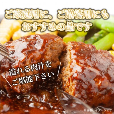 【毎月定期便】お肉屋さんの手ごね特上ハンバーグ【博多和牛入り】(太宰府市)全6回