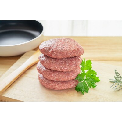 【毎月定期便】お肉屋さんの手ごね特上ハンバーグ【博多和牛入り】(太宰府市)全12回