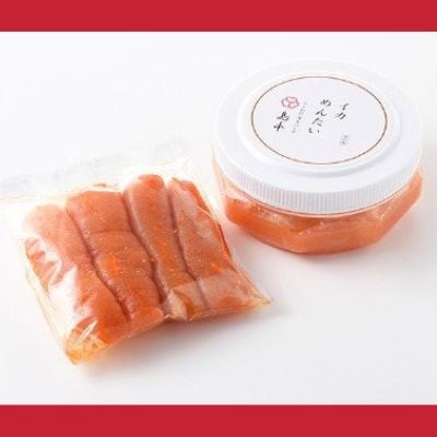 国産卵使用・辛子明太子120gとイカめんたい160g(太宰府市)