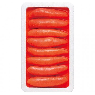 かねふくの〈無着色〉辛子明太子(一本物)400g(太宰府市)