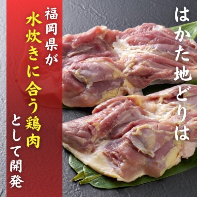 はかた地どり もも肉 計900g(300g×3P) 使い勝手の良い鶏モモ 便利な小分け(太宰府市)
