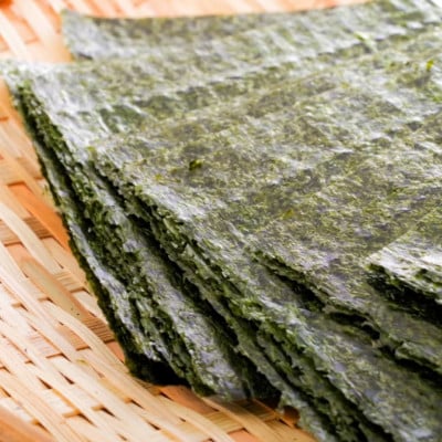 極厚!!(厚みと重さ1.5倍)新海苔　焼海苔10袋セット　全形5枚×10袋　福岡有明のり(太宰府市)