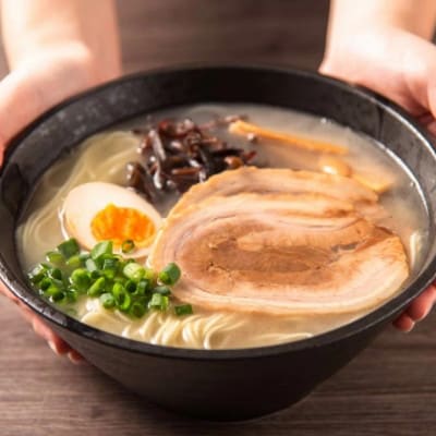 花山のラーメン 1食セット【豚骨ラーメン】(太宰府市)