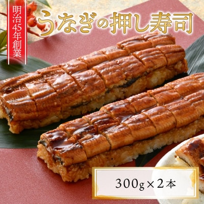 うなぎの押し寿司2本セット [A-8409]