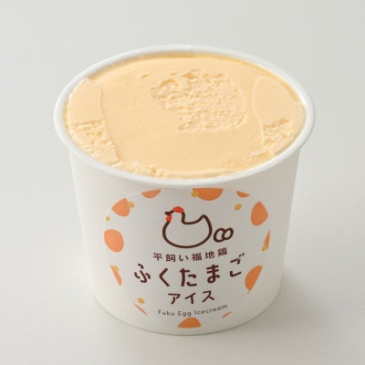 平飼い福地鶏「ふくたまごアイス」9個セット (ノーマル)[A-4940]
