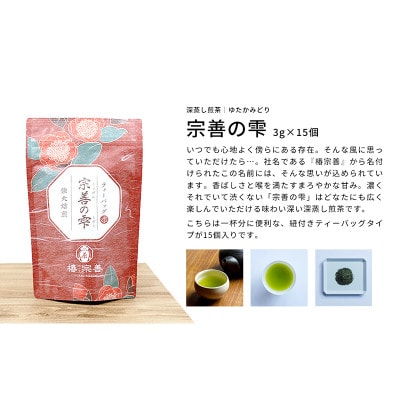 人生に寄り添うお茶　美味しいお茶はちょっとだけ人生を豊かにしてくれる人気茶5種セット[A-4518]
