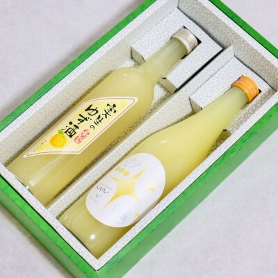 高知の柑橘リキュール2本入りセット(高知酒造・酔鯨酒造)