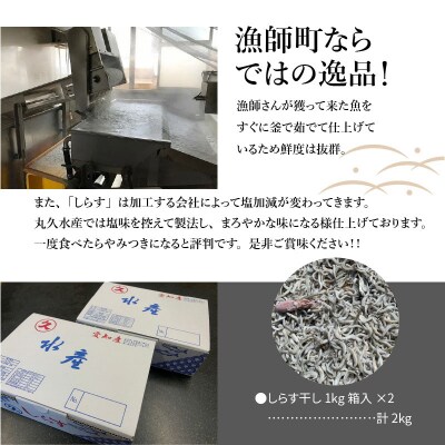 三河しらす 1.4kg(1kg箱入+400g化粧箱入) H018-048