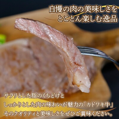 黒毛和牛 カドワキ牛 サーロイン ステーキ 2枚 200～220g/枚【冷凍】 TYUAE004