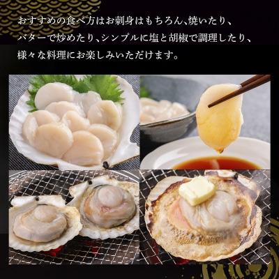 【先行受付】北海道 豊浦町 殻付き 3年貝 活ホタテ 約5kg TYUP006