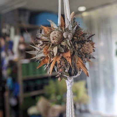 ドライフラワー の ハンガー アレンジ おしゃれ ギフト インテリア 花 