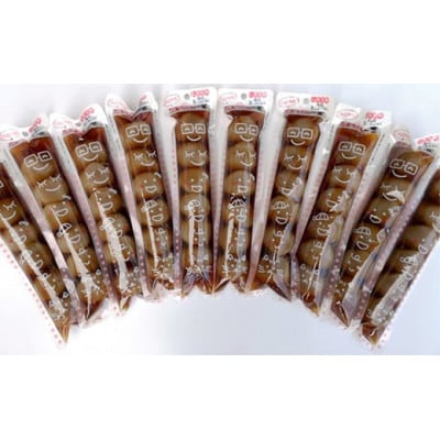 菅野食品の山形名物 玉こんにゃく たまちゃん一家 10本セット