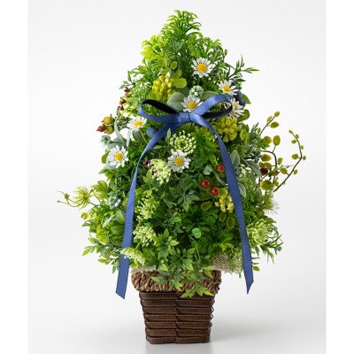 まるで生花のようなグリーンツリー