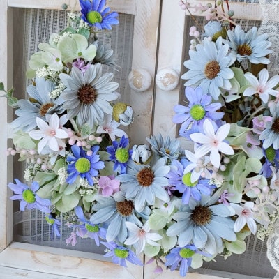 まるで生花のようなドロップリース