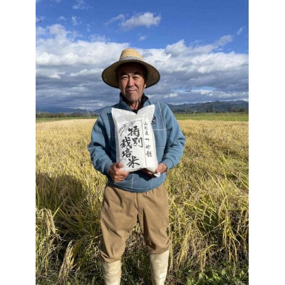 【毎月定期便】【山形県高畠産】特別栽培米 つや姫 10kg(5kg×2)全9回