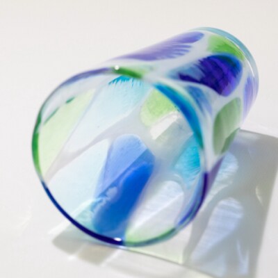 【RYUKYU GLASS WORKS 海風】海想ビアグラス