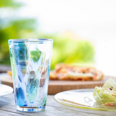 【RYUKYU GLASS WORKS 海風】海想ビアグラス