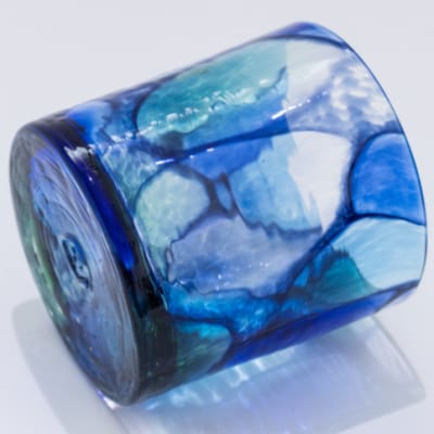 【RYUKYU GLASS WORKS 海風】ステンドロック(BLUE)