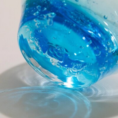 【RYUKYU GLASS WORKS 海風】バドロック(水)