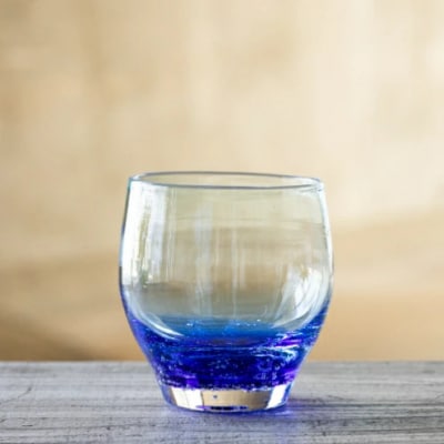 【RYUKYU GLASS WORKS 海風】バドロック<青>